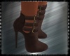 Brown Swede Ankle Boots