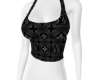 LV Grey & Black Tank Top