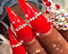 Red Diamond Nails