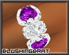 !B Lush Ring Purple