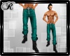 Nate Pants/Boots-Teal