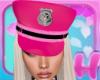 Pink Police Hat