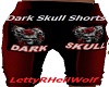 Dark Skull Shorts (M)