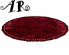 Burgundy Rose Rug V2