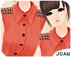 |J| Studded Top |Salmon