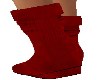 RED WEDGE BOOTS