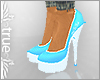 tr™ Simple Heels} Blue