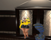 1YELLOW BLACK SKIRT OUTF