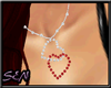 |Sen|Red Heart Necklace