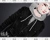 ♥ Black Denim Hoodie