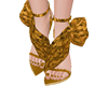 JNYP! Gold Sequin Heels