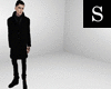 S - Long coat black