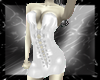 white lace pvc dress