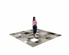 Mosaic-tile floor