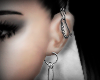 silver earrings set