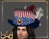 Patriotic Hat Feathers