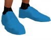 aqua blue stepper shoes