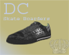 DC Black  Skate Boarder