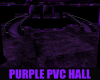 Black Purple PVC Hall