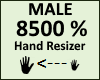 Hand Scaler 8500% Male