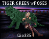 [G]TIGER GREEN wPOSES