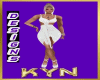 *K.A*White dress