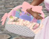 easter basket pink