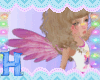 MEW pink fairy kik wings