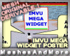 IMVU MEGA WIDGET Poster