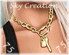 🤍 Sky Gold Necklace