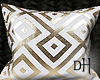 DH. Gold Flannel Pillow