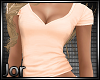 *JK* Tee Tie Up Peach