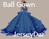 Ball Gown Blue Dark