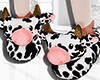 LV-Cow Slippers ✿