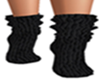 Black Knitted Socks