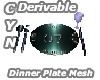 Dev Dinner Plate Mesh
