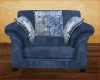 DMT Blue Chair w/cuddle