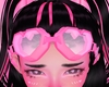 S! Heart Goggles Pink