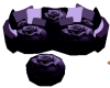 Cuddle Couch purple rose