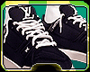 black lv shoes