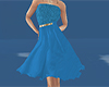 Blue party dress