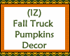 Fall Truck Pumpkins Deco