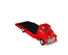 red oldtimer truck
