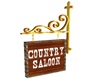 !CLJ!Country Saloon Sign