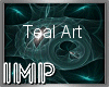 {IMP}Teal Wall Art 9