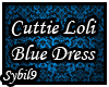 Cuttie Loli Blue Dress