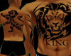 *PW*King Lion Tats Skin