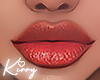{ K } Dinah Lips Red