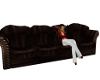 Fun Poses Brown Couch