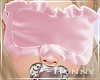 H. Pink Sleep Mask